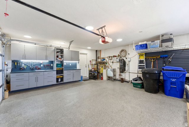 720 East Center Street Bountiful, UT 84010 - Photo 24 of 83 Attached 2-Car Garage with epoxy floor and storage