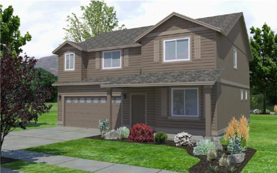 1255 McKinney Butte Road, Unit 5 Sisters, OR 97759 - Photo 1 of 9 Home will be similar to rendering shown.