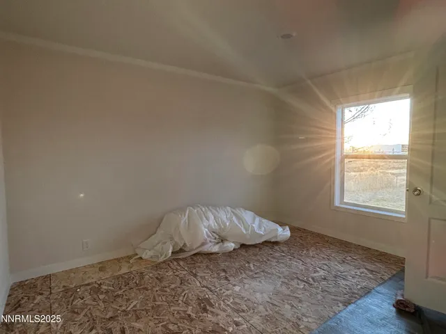 a view of a room with window