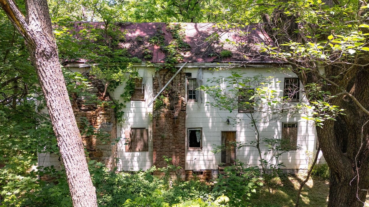 2410 Mauzy Athlone Road Harrisonburg, VA 22802 - Photo 9 of 28 a aerial view of a house with a yard table and chairs