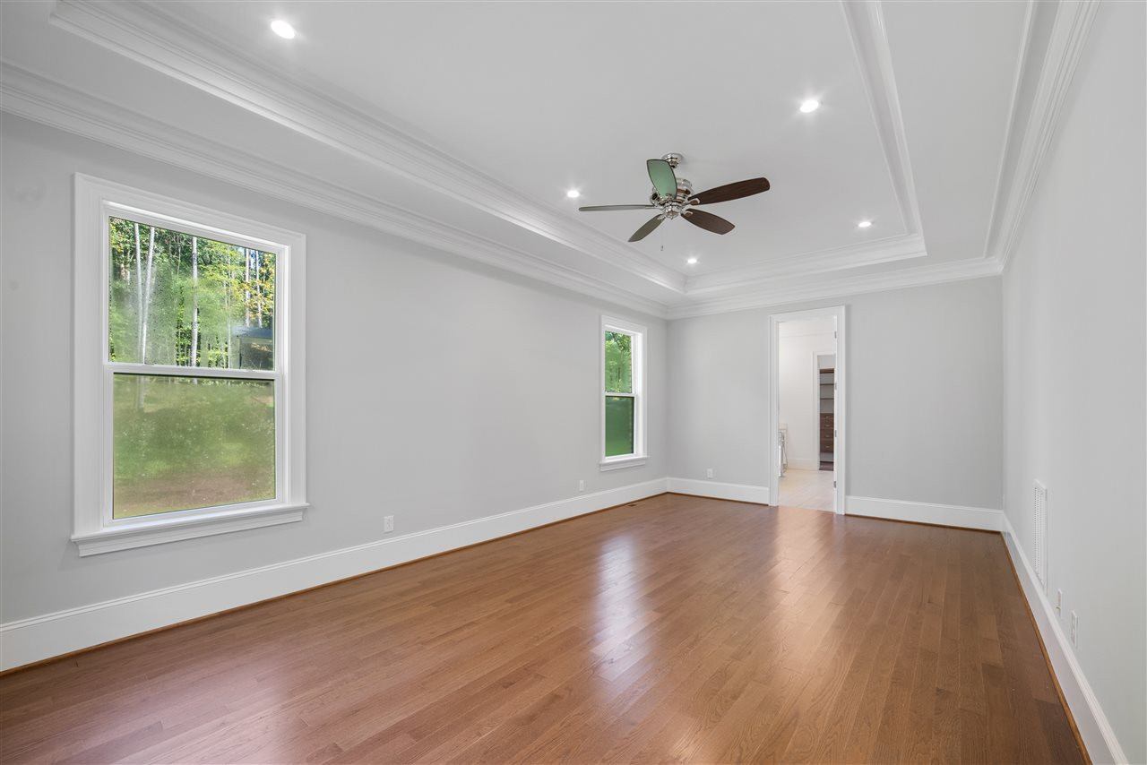 10205 Old Creedmoor Road Raleigh, NC 27613 - Photo 12 of 24 First Floor Master Bedroom