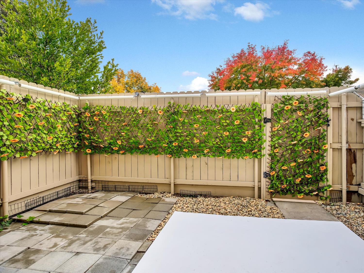 1177 Norwegian Avenue, Unit 8 Modesto, CA 95350 - Photo 23 of 28 a view of a house with a backyard