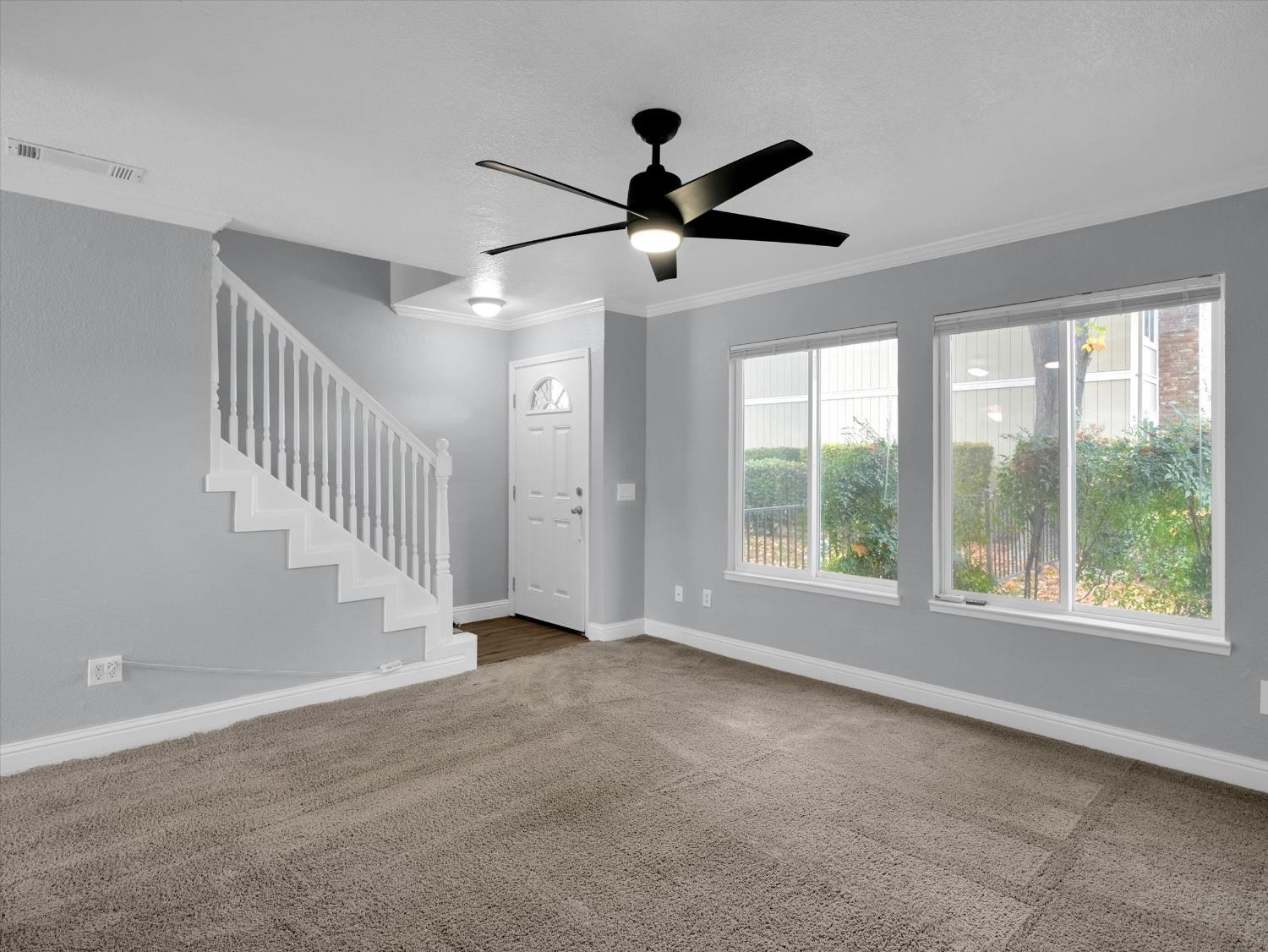 1177 Norwegian Avenue, Unit 8 Modesto, CA 95350 - Photo 3 of 28 a view of an empty room with a window