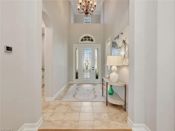 a view of an entryway