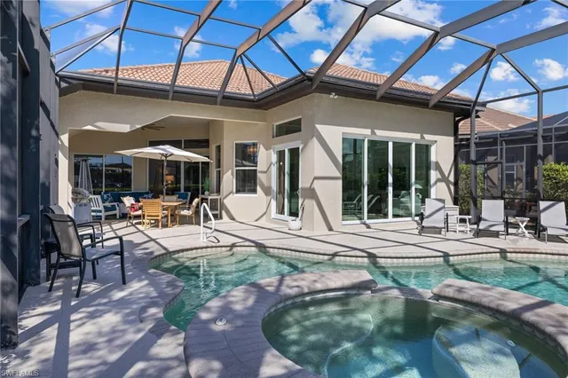 a view of a house with sitting area