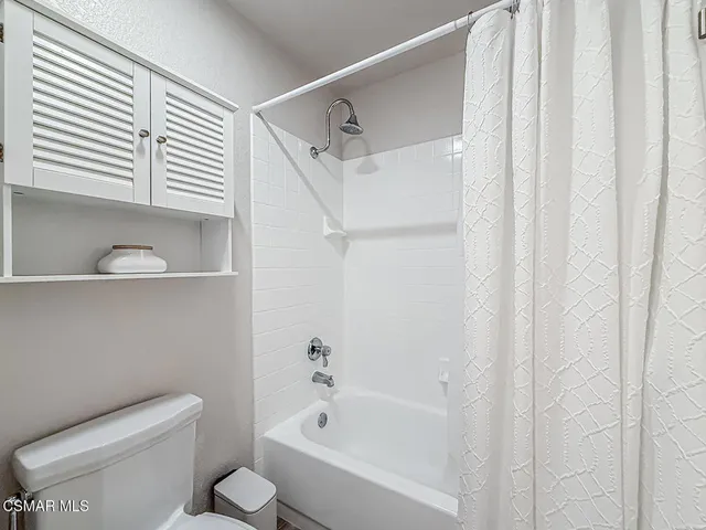 a bathroom with a toilet and a bathtub