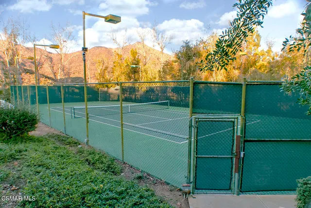 a view of a tennis court
