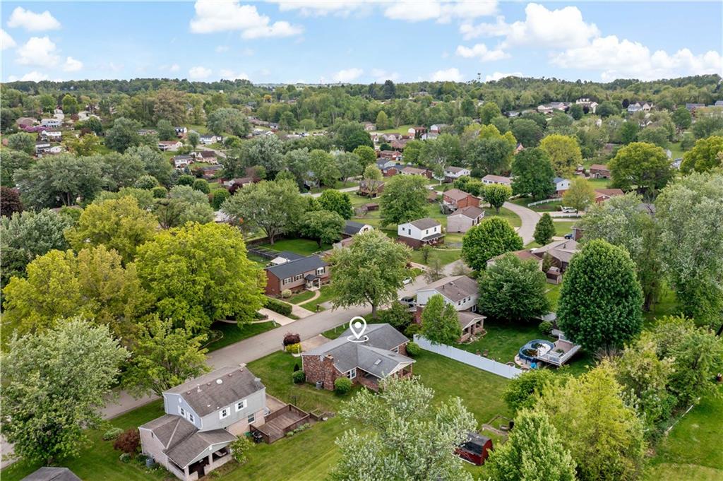 27 Dover Road Irwin, PA 15642 - Photo 38 of 43 an aerial view of residential houses with outdoor space and street view
