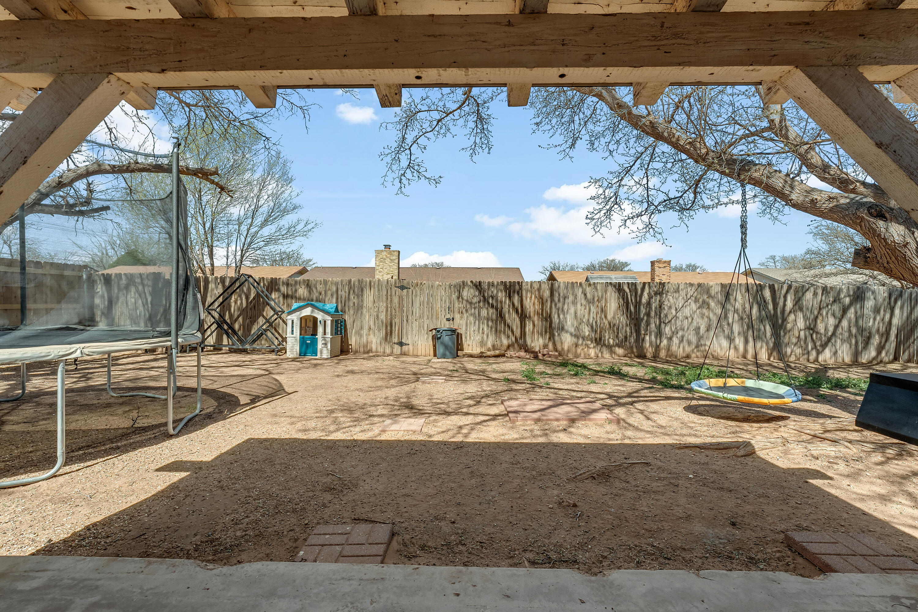 5736 2nd Place Lubbock, TX 79416 - Photo 25 of 26 a view of back yard of the house