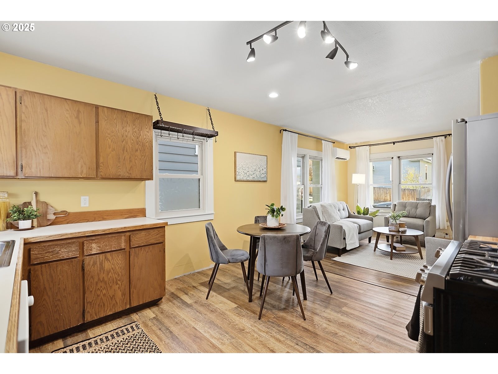 1014 Laughlin Street The Dalles, OR 97058 - Photo 12 of 36 a view of a dining room with furniture window and outside view