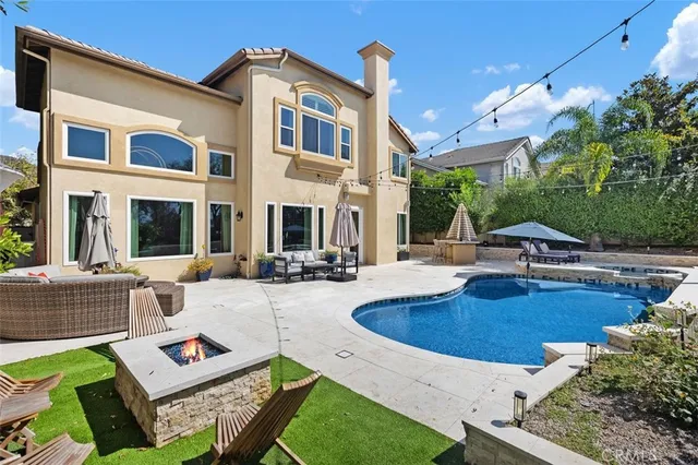 a view of outdoor space with seating