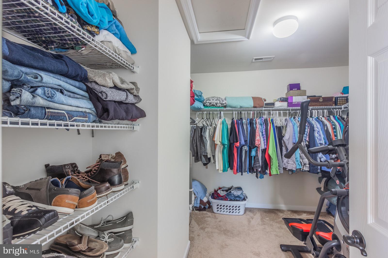5282 Longbow Road King George, VA 22485 - Photo 32 of 48 Master Bedroom Walk-In Closet