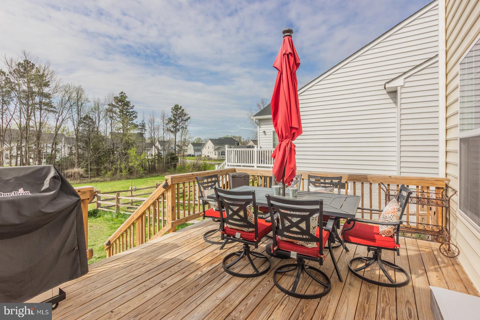 5282 Longbow Road King George, VA 22485 - Photo 45 of 48 Spacious Back Deck