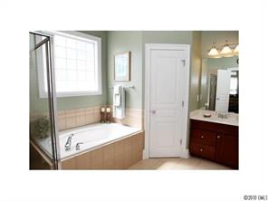 808 Victorian Way Fort Mill, SC 29708 - Photo 10 of 16 a bathroom with a tub sink shower and mirror