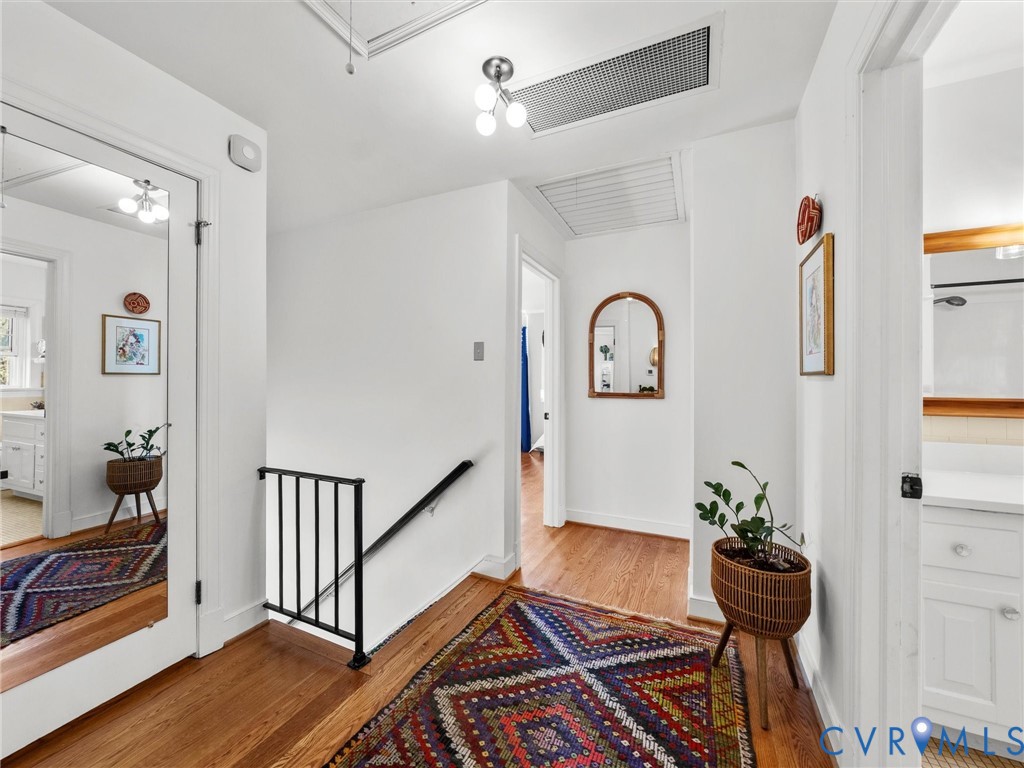 8636 Trabue Road Richmond, VA 23235 - Photo 24 of 50 Upstairs Landing to the second floor with large li