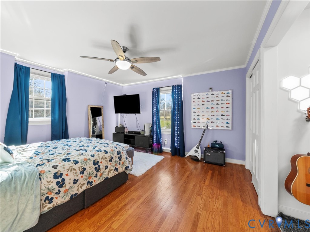 8636 Trabue Road Richmond, VA 23235 - Photo 32 of 50 Front bedroom featuring GOVEE lighting in closets,