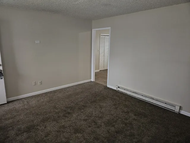an empty room with an empty space