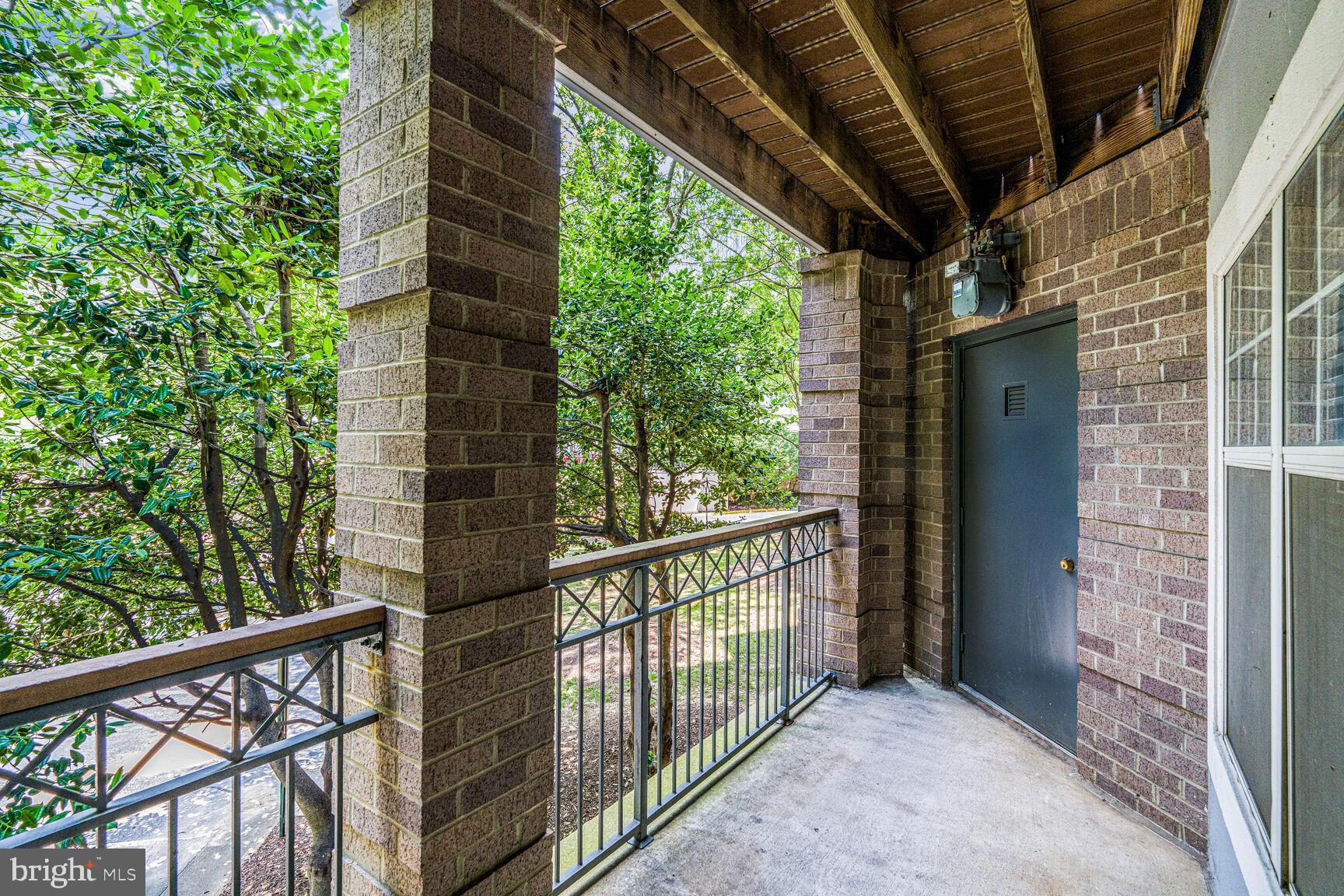 5575 Seminary Road, Unit 109 Falls Church, VA 22041 - Photo 4 of 20 Private Balcony