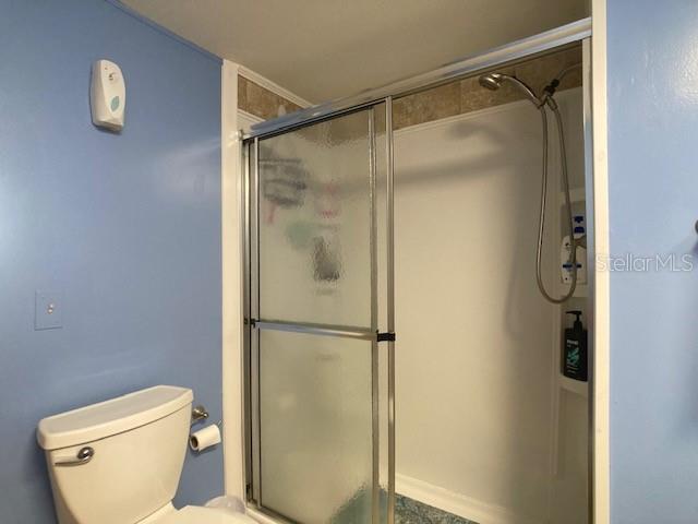 1710 7th Street Southwest, Unit 24 Ruskin, FL 33570 - Photo 25 of 44 a bathroom with a shower and a toilet