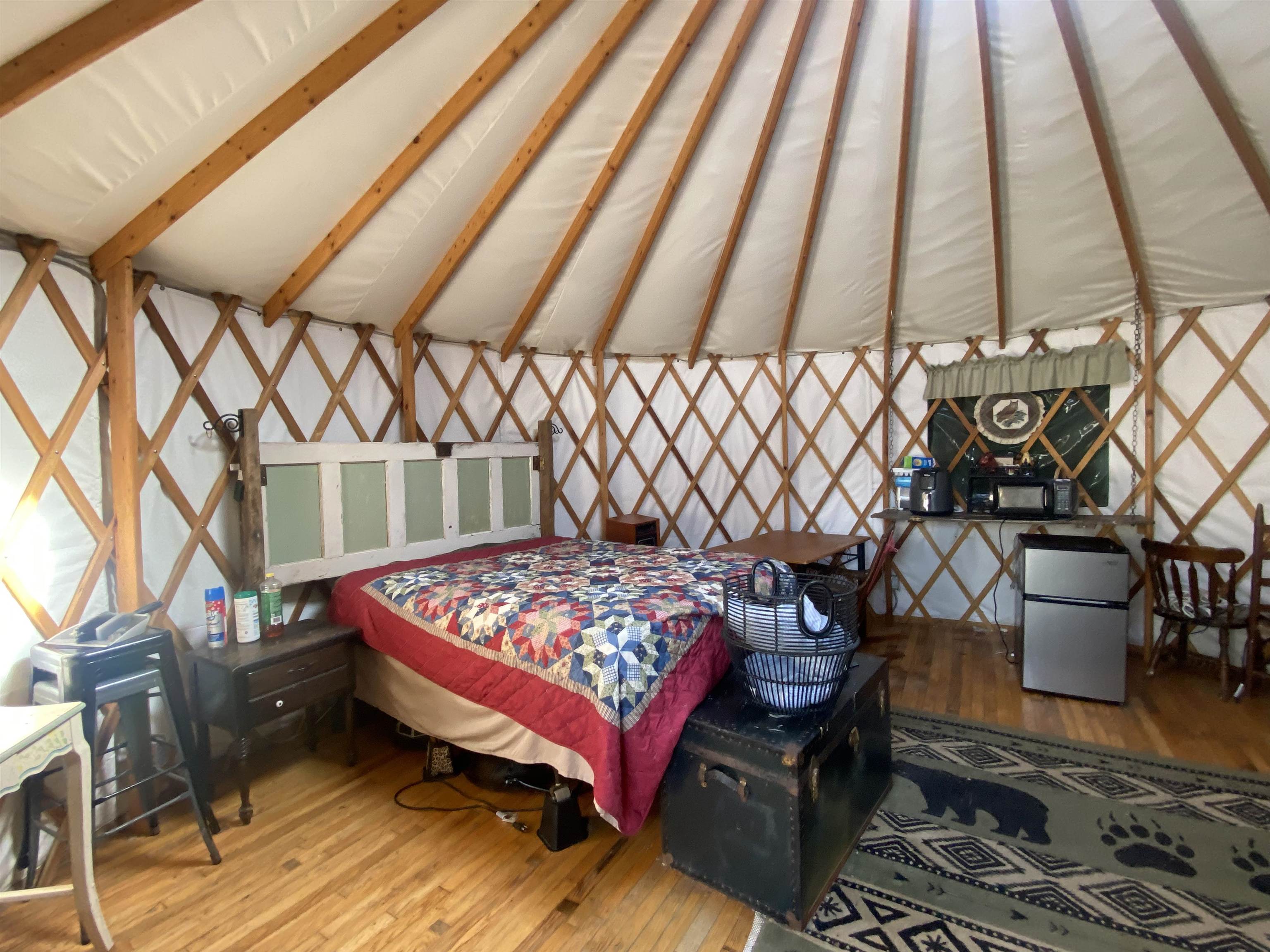 205 Gibbs Run Lane Raphine, VA 24472 - Photo 12 of 43 a bedroom with a bed and a night stand