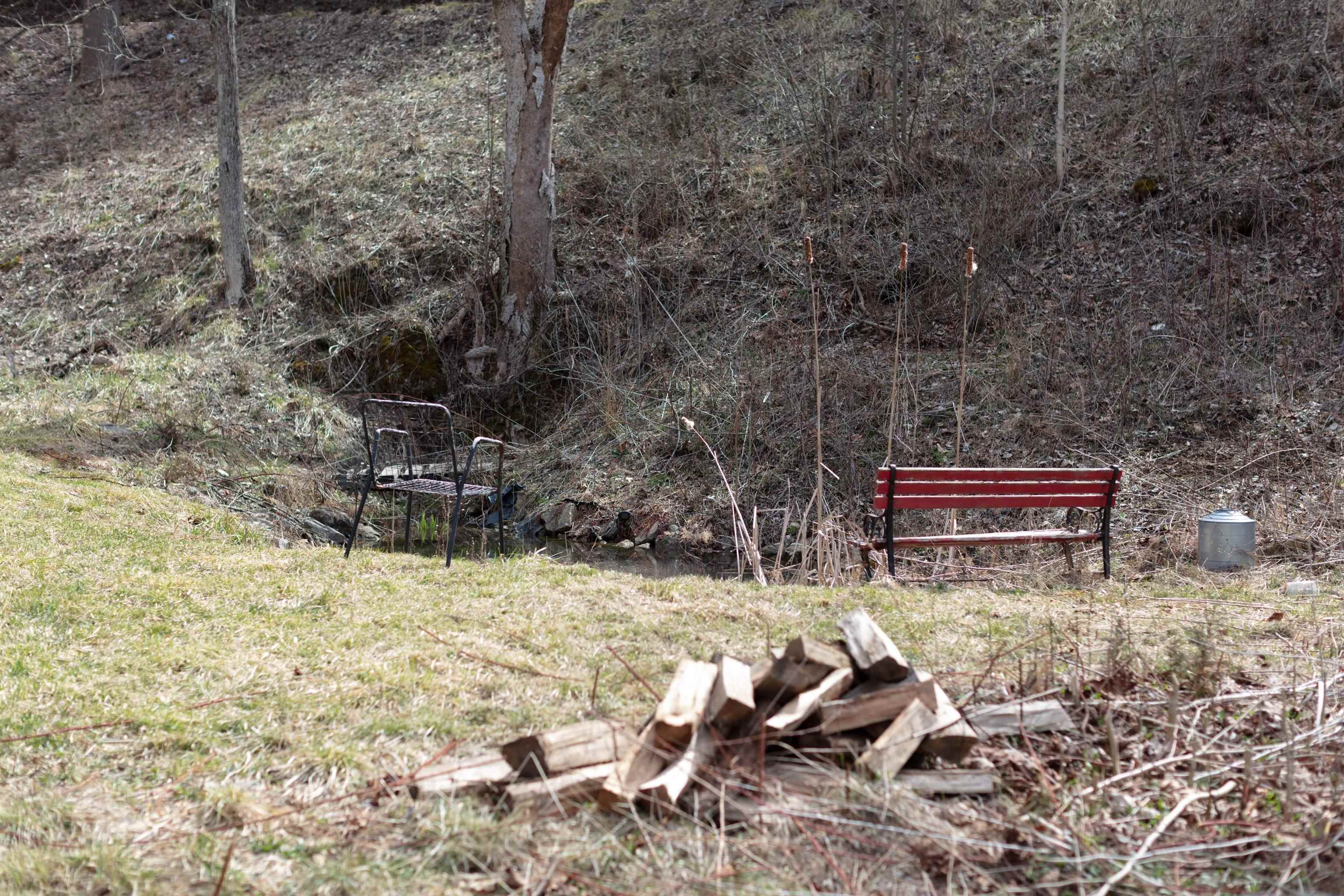 205 Gibbs Run Lane Raphine, VA 24472 - Photo 39 of 43 a backyard of a house with table and chairs