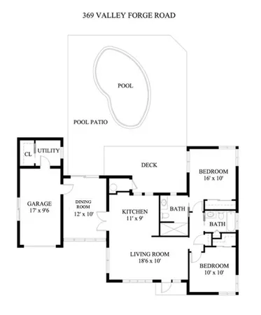 $8,900 | 369 Valley Forge Road, West Palm Beach, FL 33405
