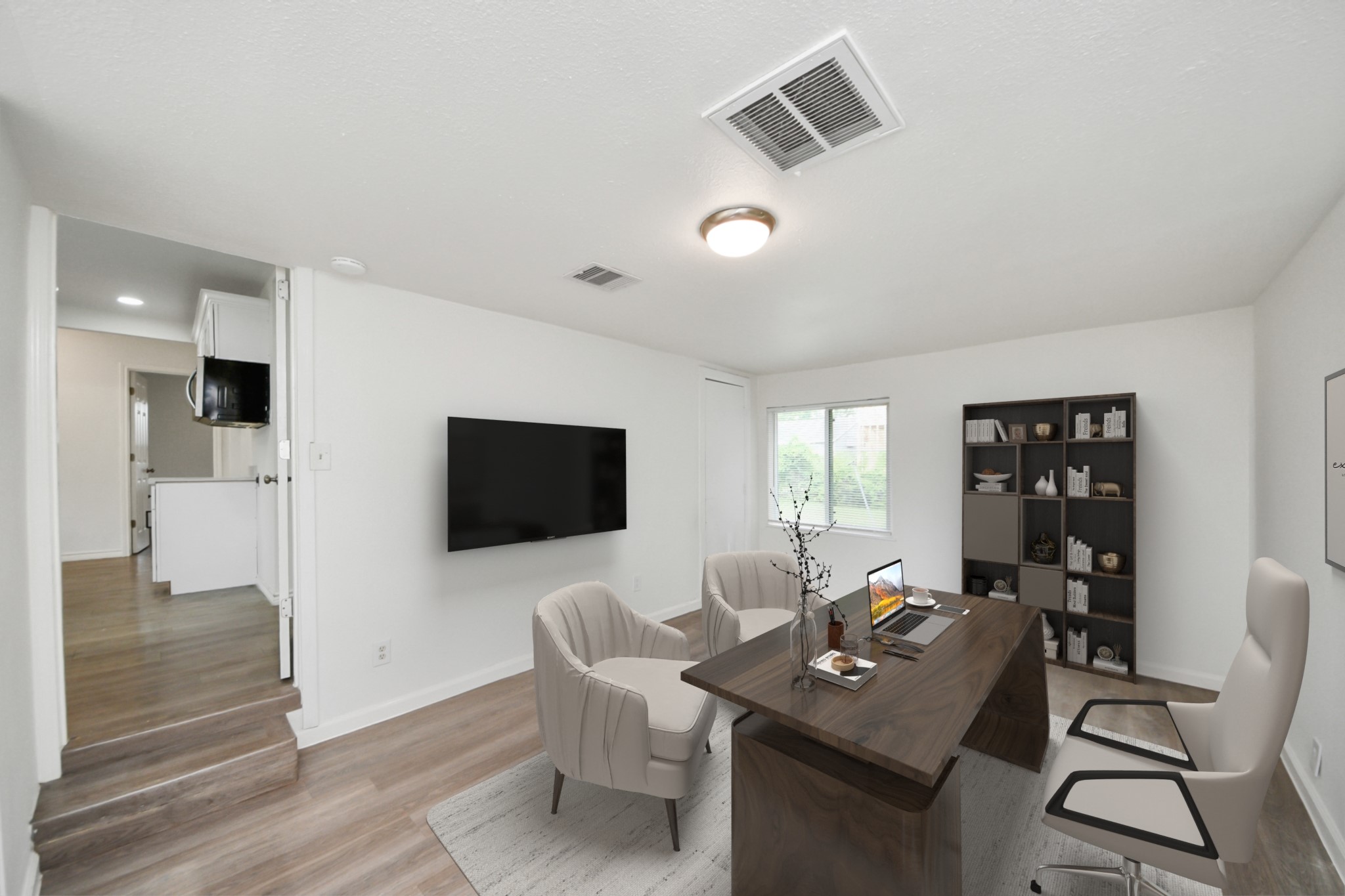 7004 Conley Street Houston, TX 77021 - Photo 7 of 32 a view of a livingroom with furniture and a flat screen tv
