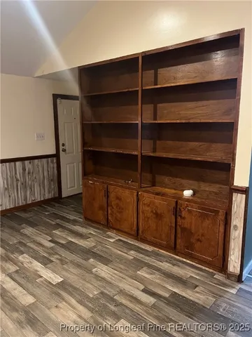 a view of a storage & utility room