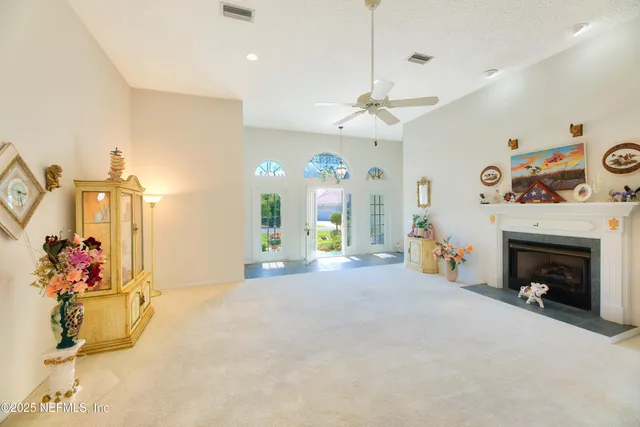 a front view of a house with entryway