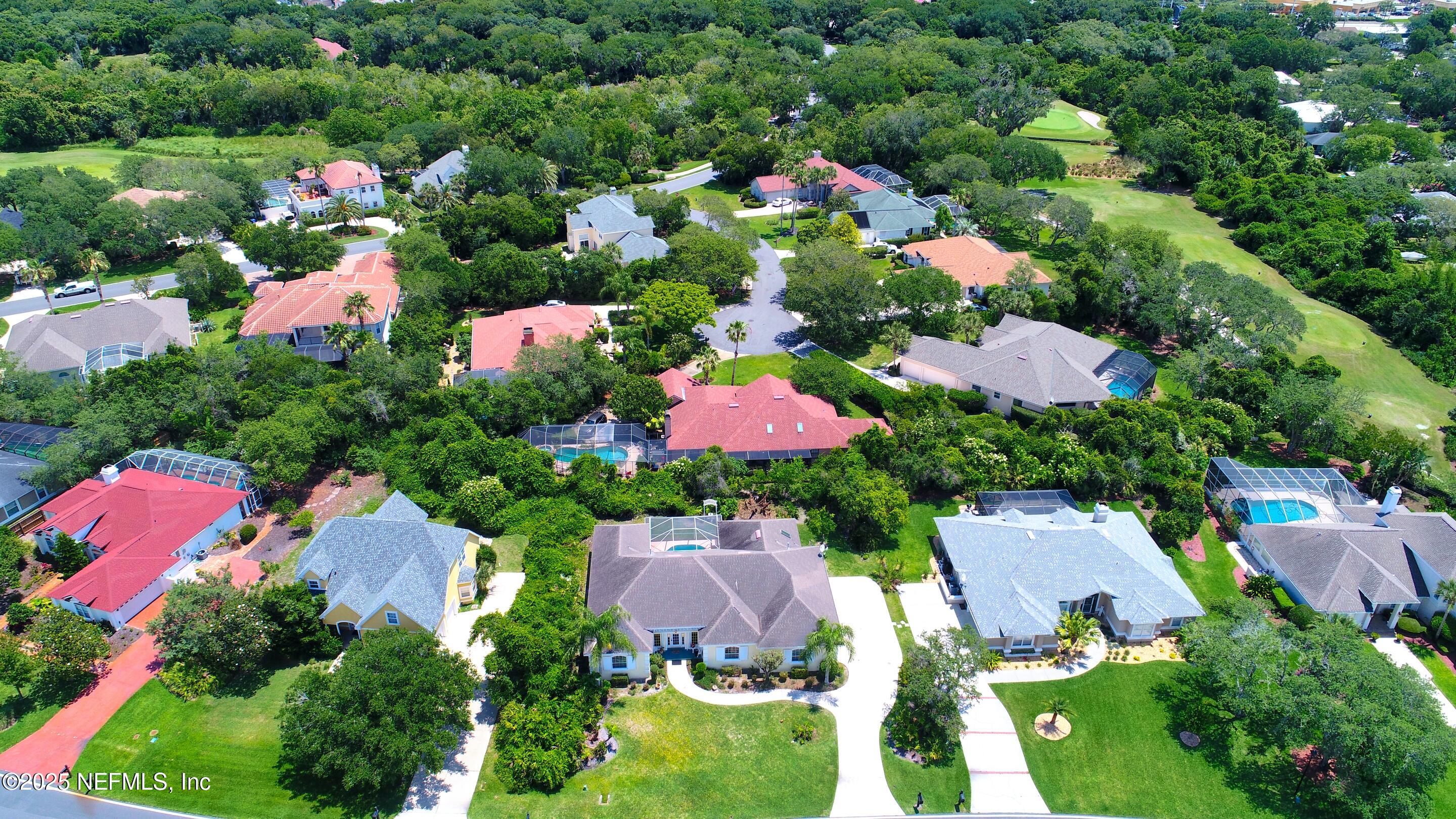 430 Marsh Point Circle St. Augustine, FL 32080 - Photo 61 of 69 an aerial view of residential houses with outdoor space and street view