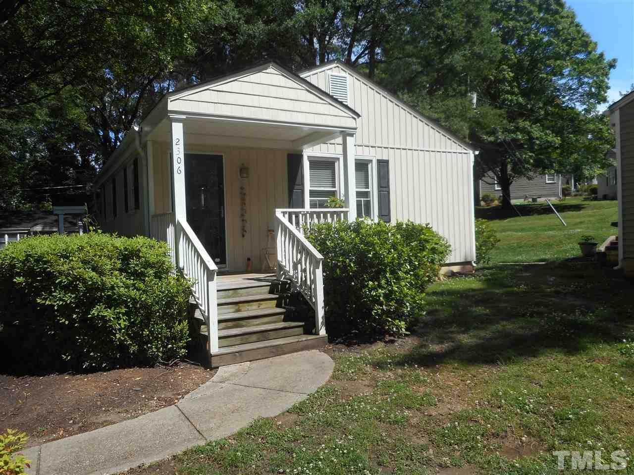 2306 Bernard Street, Unit 2306 Raleigh, NC 27608 - Photo 1 of 13 End Unit at the Cottages!