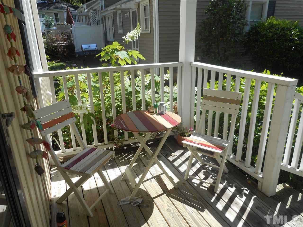 2306 Bernard Street, Unit 2306 Raleigh, NC 27608 - Photo 9 of 13 Hard to Find Covered Front Porch