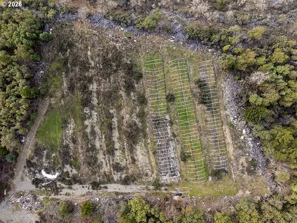 a aerial view of a multi story yard