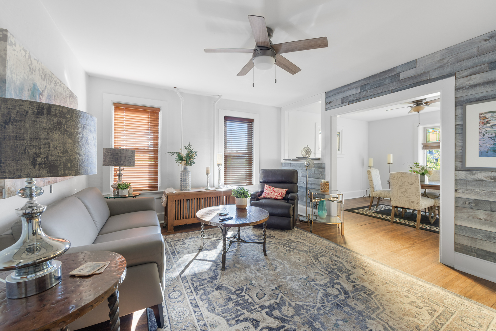 3 East Slade Street Palatine, IL 60067 - Photo 2 of 45 a living room with furniture and a large window