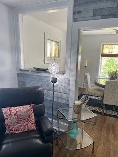 3 East Slade Street Palatine, IL 60067 - Photo 25 of 45 a living room with furniture and a chandelier