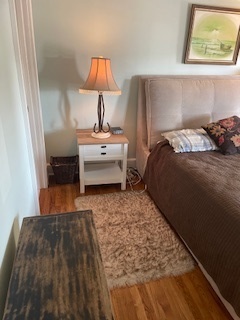 3 East Slade Street Palatine, IL 60067 - Photo 35 of 45 a bedroom with a bed and a lamp on dresser