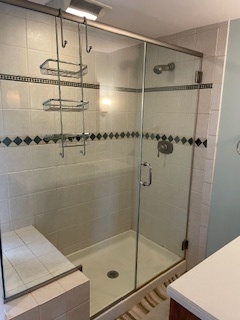 3 East Slade Street Palatine, IL 60067 - Photo 39 of 45 a bathroom with a shower and a sink