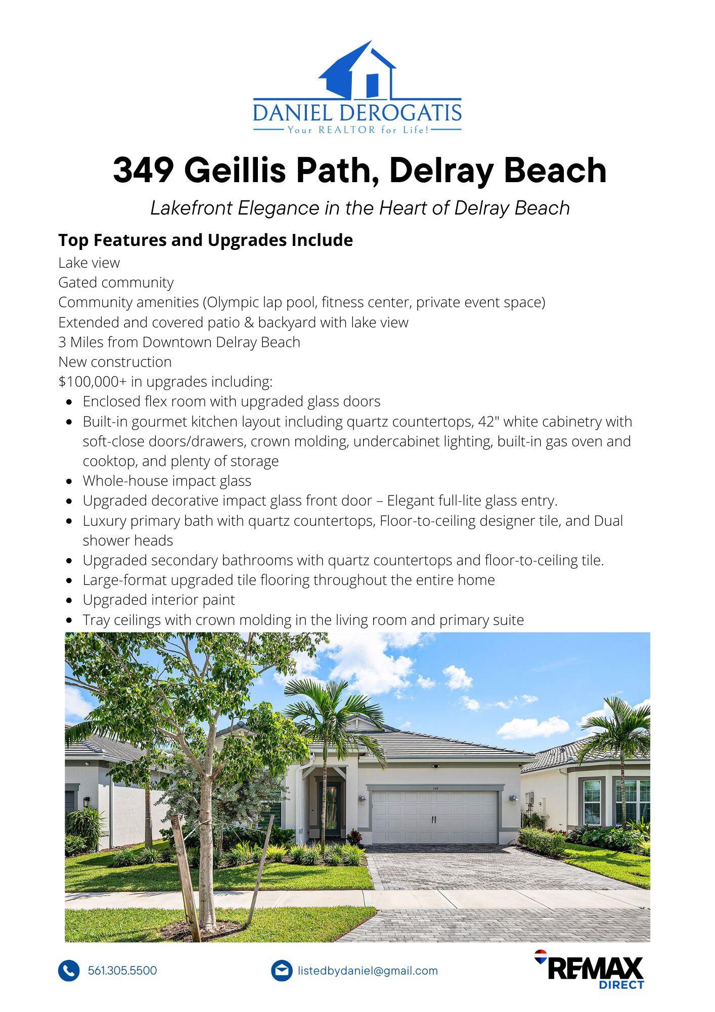 349 Geillis Path Delray Beach, FL 33445 - Photo 60 of 61 Geillis Upgrades List
