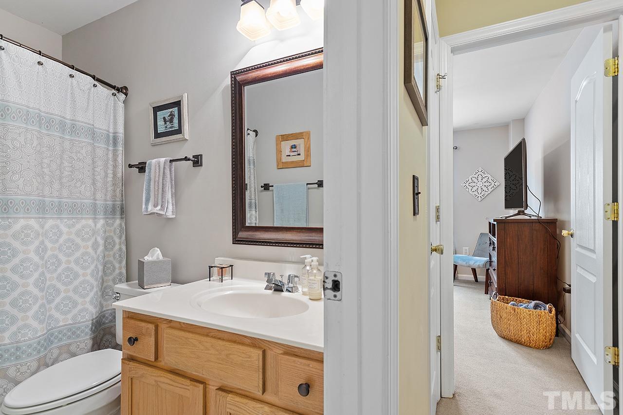 9529 Miranda Drive Raleigh, NC 27617 - Photo 23 of 39 Second floor hall bath
