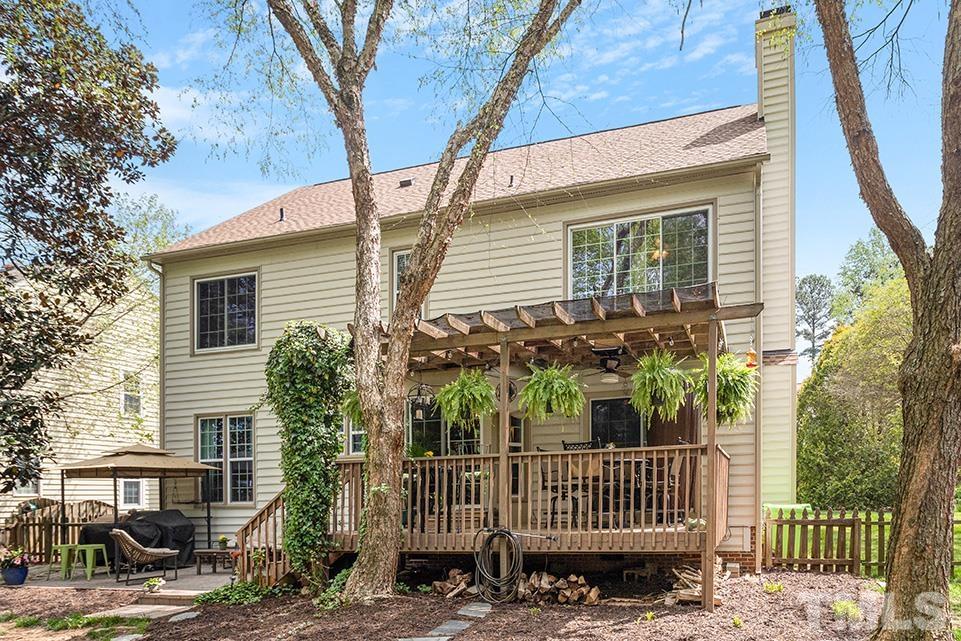 9529 Miranda Drive Raleigh, NC 27617 - Photo 28 of 39 A low maintenance exterior and new roof in 2021 means you can just relax and enjoy the outdoors year-round