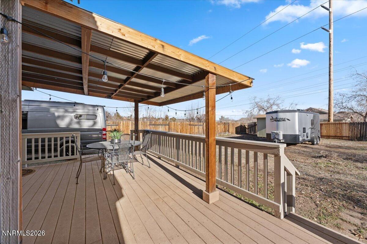 2224 Escalera Way Reno, NV 89523 - Photo 38 of 44 a view of a balcony with wooden floor