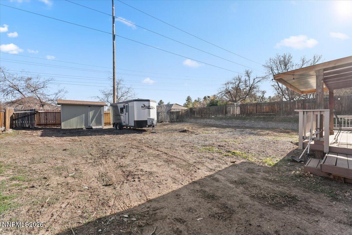 2224 Escalera Way Reno, NV 89523 - Photo 44 of 44 a view of a dry yard with wooden fence