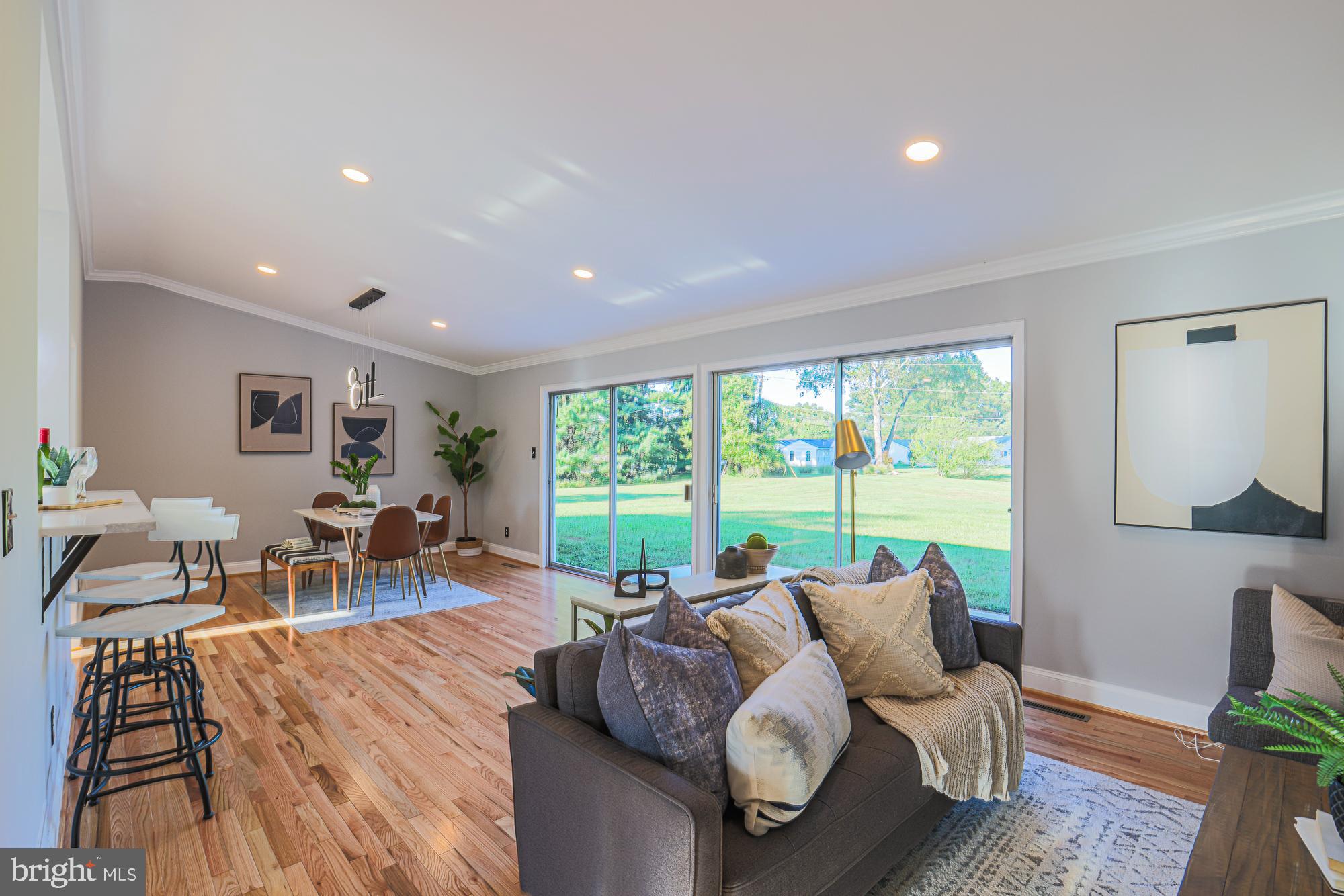 8319 Stevenson Road Pikesville, MD 21208 - Photo 17 of 97 Living Room is Open