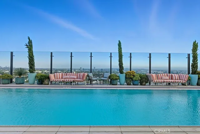 a building view with a outdoor space