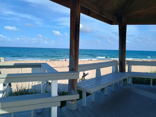 a view of a city from a balcony