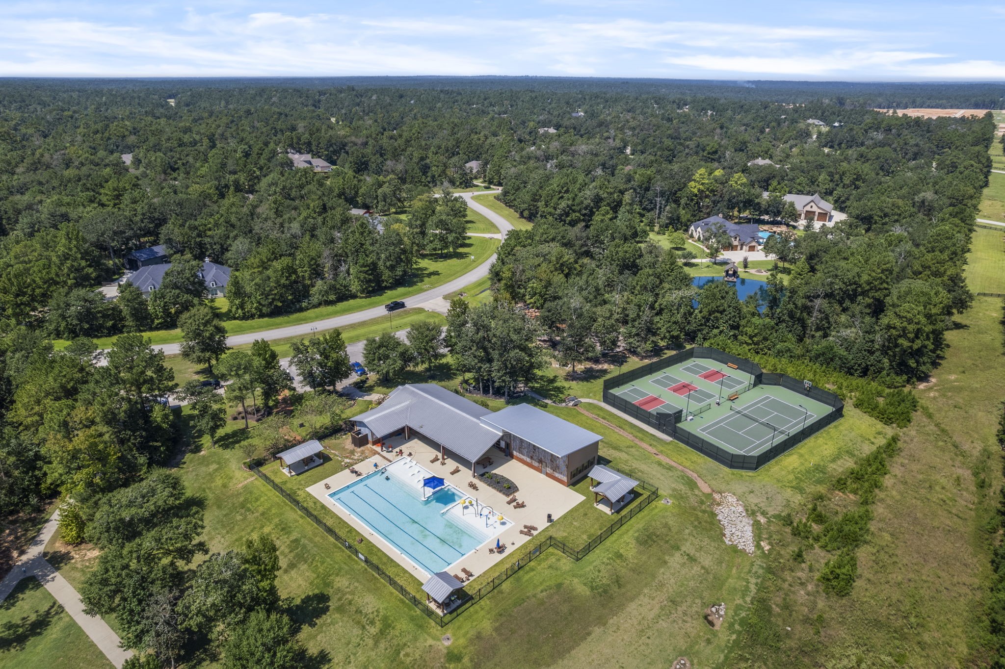 7100 Sycamore Grove Road Montgomery, TX 77316 - Photo 45 of 45 Community Pool, Pickleball, Tennis, Basketball and Lake.