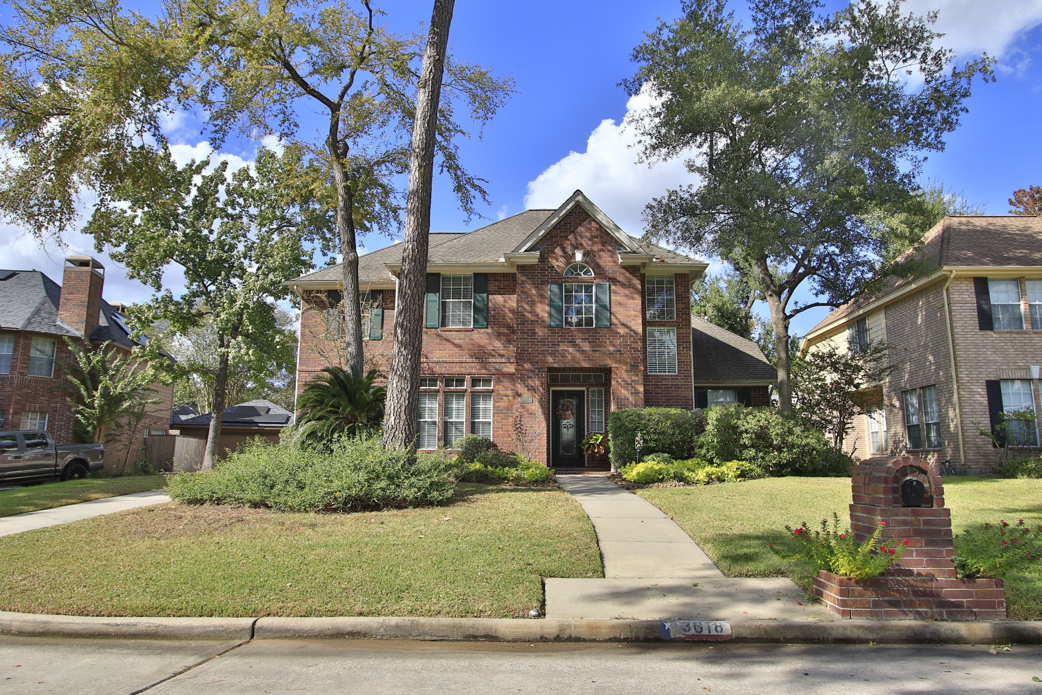 3618 Walnut Forest Lane Spring, TX 77388 - Photo 3 of 43 a view of a white house with a tree in front