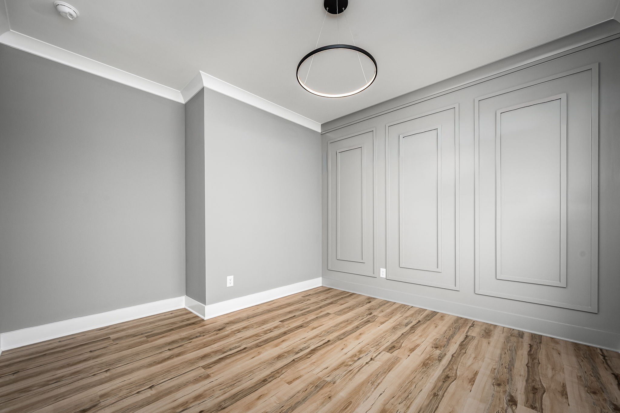 7302 West Gum Road Murfreesboro, TN 37127 - Photo 9 of 53 a view of empty room with wooden floor and fan