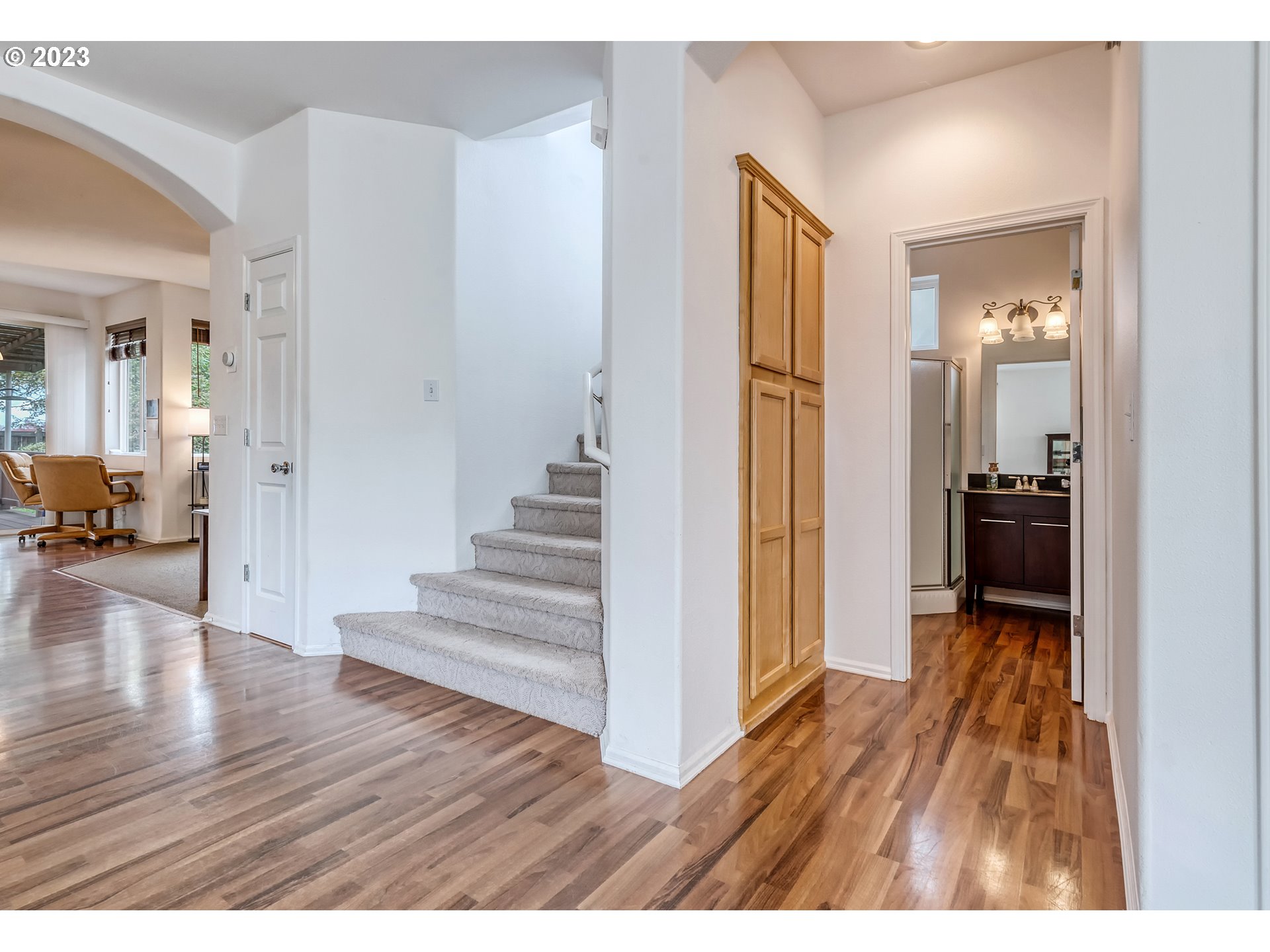5588 Wales Drive Eugene, OR 97402 - Photo 9 of 41 a view interior of the house and wooden floor