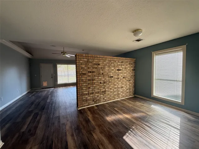 a view of wooden floor